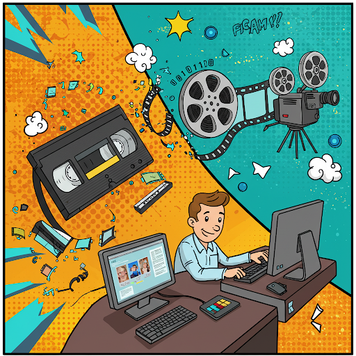 Riversamento video vhs su usb